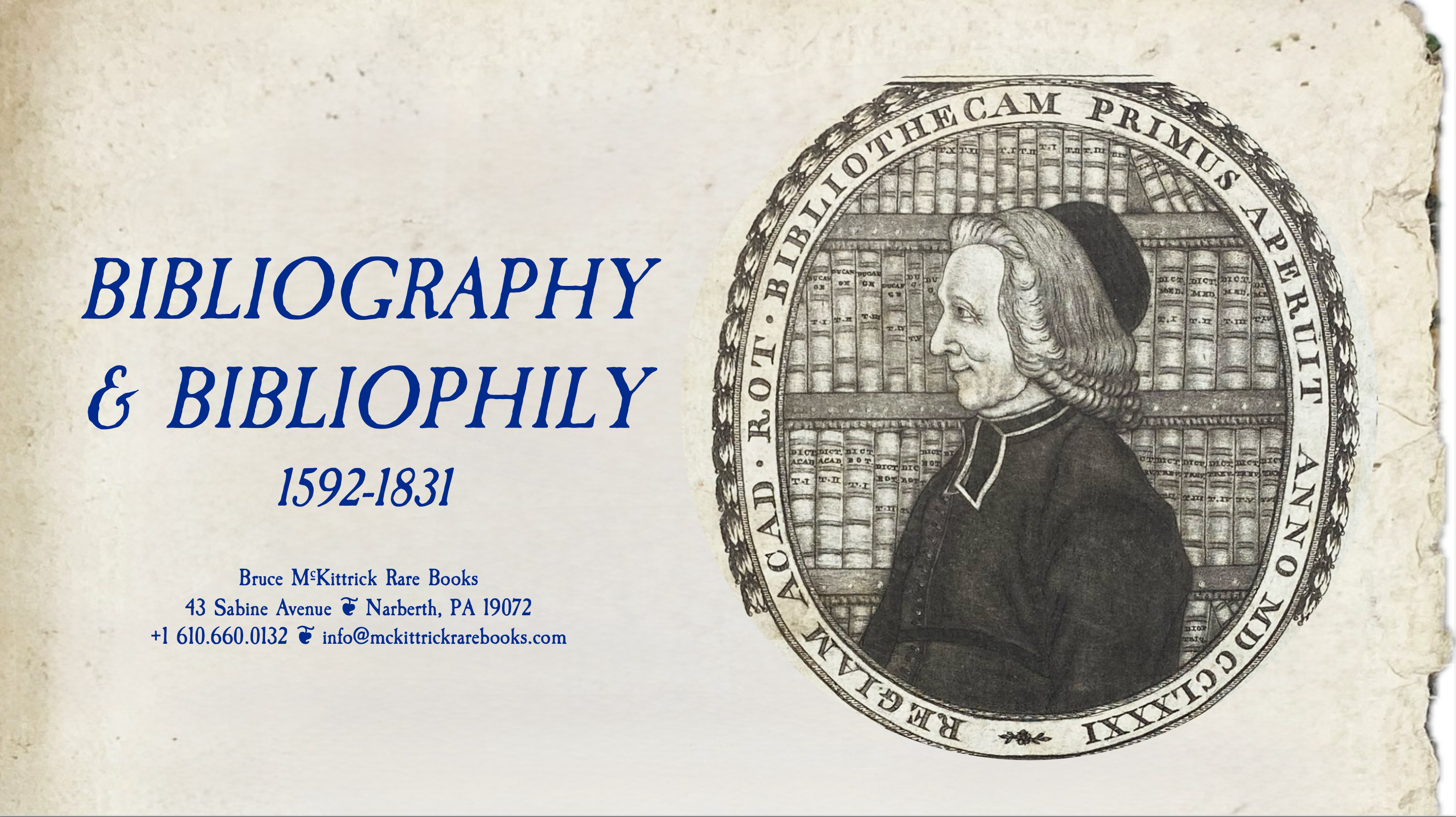 Bibliography & Bibliophily