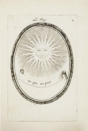 Les Emblesmes Et devises du Roy…en la Calvacate Royale, et Course de bague…1656.