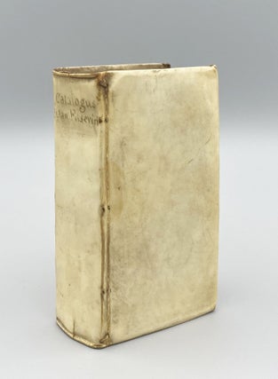 Item #09098 Catalogus Librorum Qui In Bibliopolio Danielis Elsevirii venales extant. Daniel Elzevier