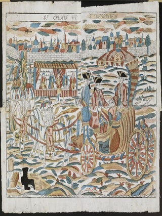 Item #09496 St. Crespin Et St. Crespinien. ST. CRISPIN, ST. CRISPINIAN. ?Third century