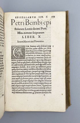 Petri Bembi Epistolarum Leonis Decimi Pont. Max. Nomine Scriptarum Libri XVI.
