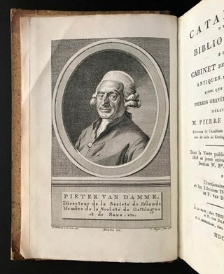 Catalogue De La Bibliothéque Et Du Cabinet De Médailles.