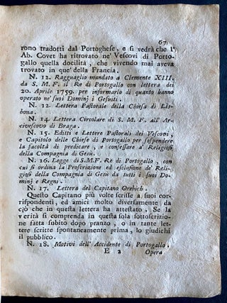 Lettera Giustificativa.