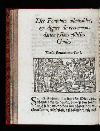 Item #10434 Le Catalogue des antiques erections des Villes & Cites, Fleuves, & Fontaines. Gilles...