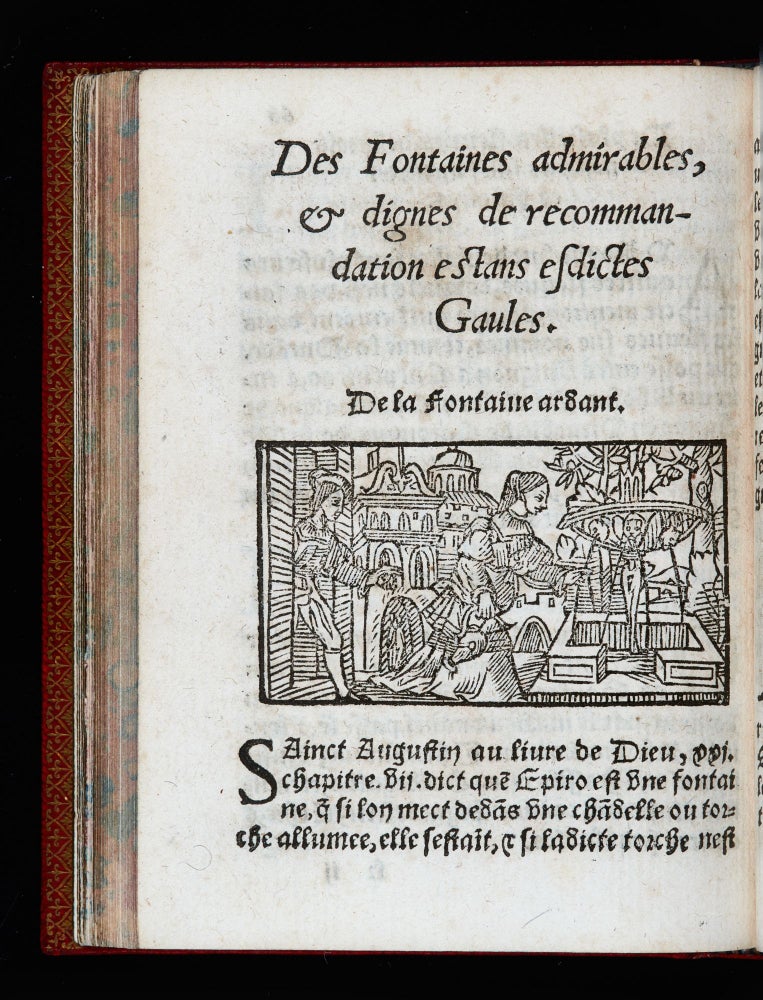 Item #10434 Le Catalogue des antiques erections des Villes & Cites, Fleuves, & Fontaines. Gilles Corrozet.
