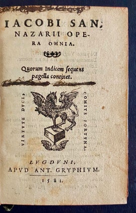 Opera Omnia.
