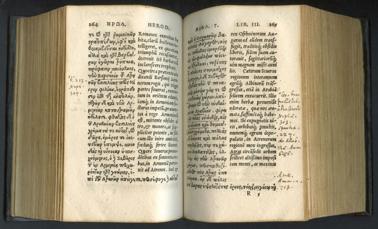 Item #10452 [Greek title] De Imperatorum Romanorum praeclarè gestis Libri VIII. of Syria Herodian.