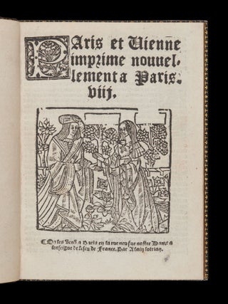 Item #10484 Paris et Vienne nouvellement a Paris. viij
