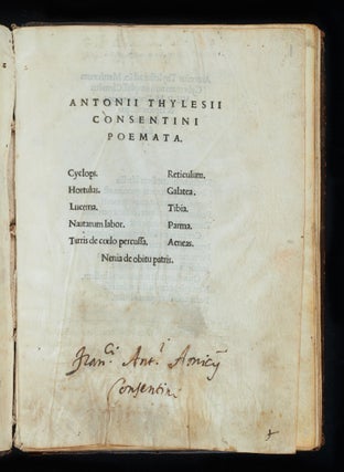 Poemata.