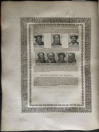 Chronologie Et Sommaire Des Souverains Pontifes Anciens Peres, Empereurs, Roys, Princes, Et Hommes Illustres dés le commencement du monde, jusques à l’an de grace mil six cens vingtdeux.