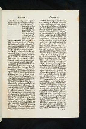 Item #11135 In tertio decretalium libro sup[er] titulis de testamentis [et] successionibus ab...