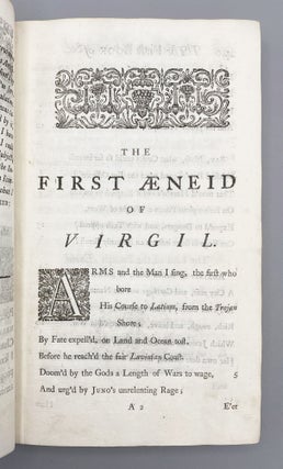 Item #11203 Virgil’s Æneid Translated By Mr. Pitt. Vol. I [all published]. Publius Virgilius Maro
