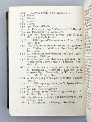 Catalogue Des Livres, Estampes, Et Planches Graveés.