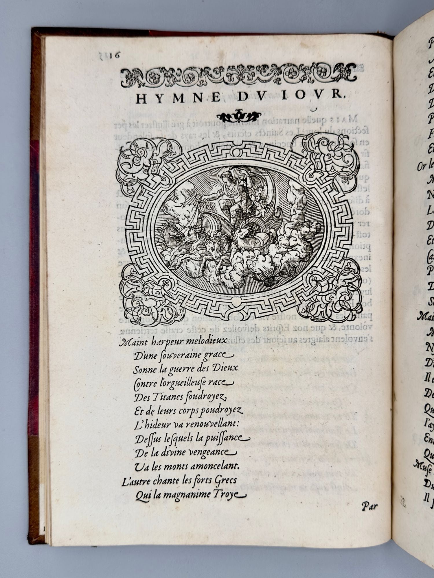 L'Hymne dans la poésie française de la Renaissance