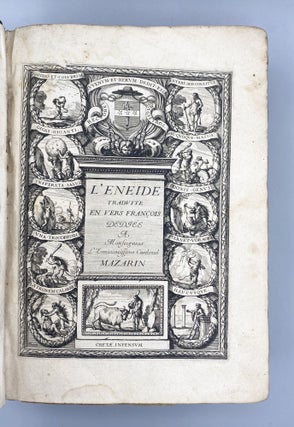 Item #11924 L’Eneide de Virgile Traduite en Vers François. Premiere [- Second] Partie…Auec...