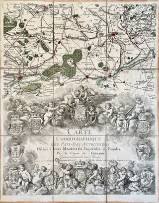 Carte Chorographique Des Pays-Bas Autrichiens.