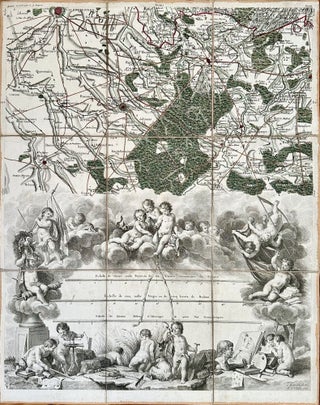 Carte Chorographique Des Pays-Bas Autrichiens.