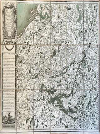 Carte Chorographique Des Pays-Bas Autrichiens.