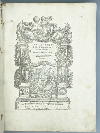 Item #12030 Veteris Graeciae Descriptio. Pausanias. fl. c. 150-c. 175