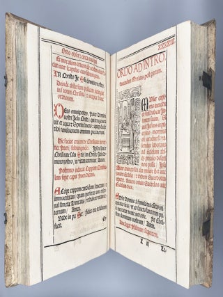 Item #12037 Agenda Ecclesiastica, Secvndvm Vsvm Ecclesi&aelig; VVyrzeburgensis. W&uuml;rzberg Agenda