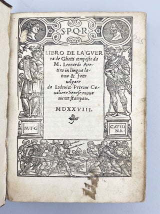 Libro De La Gverra de Ghotti…fatto uolgare da Lodouico Petroni.