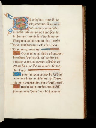 Item #12054 [Incipit:] O Glorieuse pure vierge pucelle. Latin and Italian Prayer Book in French