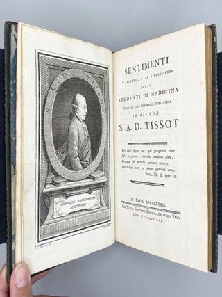 Sentimenti d’Affetto, E Di Riconoscenza Degli Studenti Di Medicina Verso Il Loro Immortale Precettore Il Signor S.A.D. Tissot.