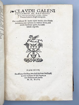 Typvs Et Forma Brevis Totivs Artis Hippocraticae, In Svmma Rervm Capita Contracta.