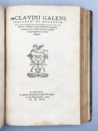 Typvs Et Forma Brevis Totivs Artis Hippocraticae, In Svmma Rervm Capita Contracta.