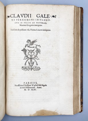Typvs Et Forma Brevis Totivs Artis Hippocraticae, In Svmma Rervm Capita Contracta.