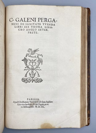 Typvs Et Forma Brevis Totivs Artis Hippocraticae, In Svmma Rervm Capita Contracta.