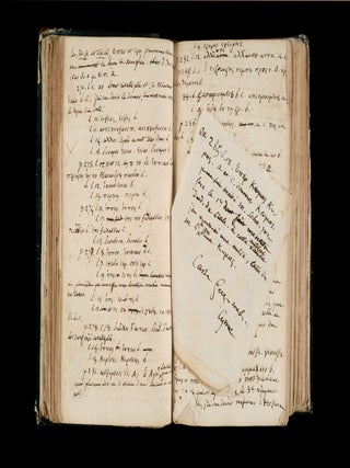 Item #12285 Manuscript Notes Relating to the Collation of Six Manuscripts of Xenophon&rsquo;s...