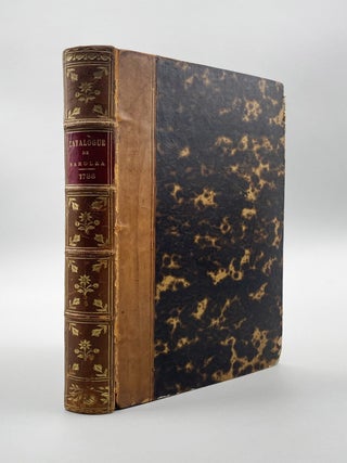 Catalogue Des Livres.