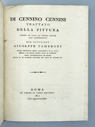 Trattato Della Pittura.