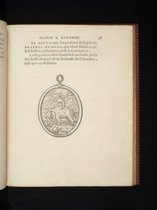Item #12390 Recveil Des Choses Notables, qui ont esté faites à Bayonne, à l’entreueuë du...