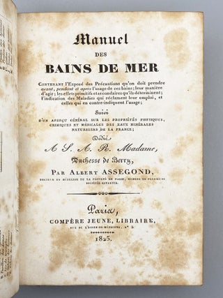 Manuel Des Bains De Mer.