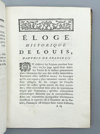 Éloge Historique De Louis, Dauphin De France.