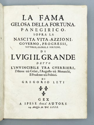 La Fama Gelosa Della Fortuna.