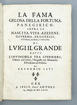 La Fama Gelosa Della Fortuna.