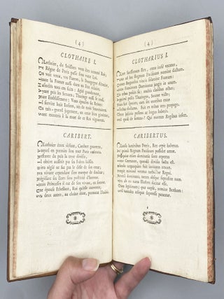 Historiæ Epitome Regum Franciæ A Pharamundo Usque Ad Ludovicum XV…Abrégé D’Histoire Des Rois De France, Depuis Pharamond Jusqu’a Louis XV.