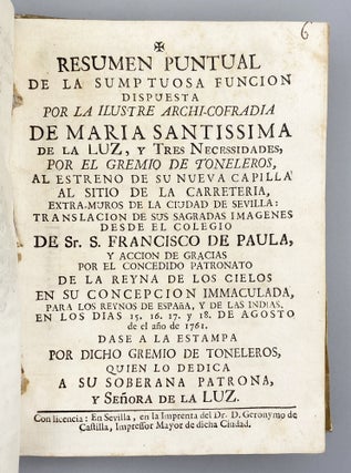 Seville. Festival Pamphlets.