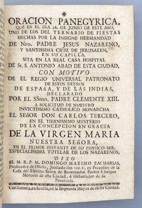 Seville. Festival Pamphlets.