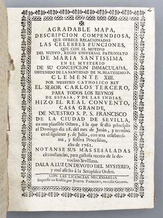 Seville. Festival Pamphlets.