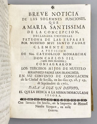 Seville. Festival Pamphlets.