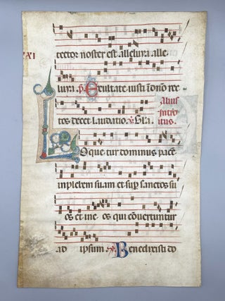 Leaf from a Gradual.