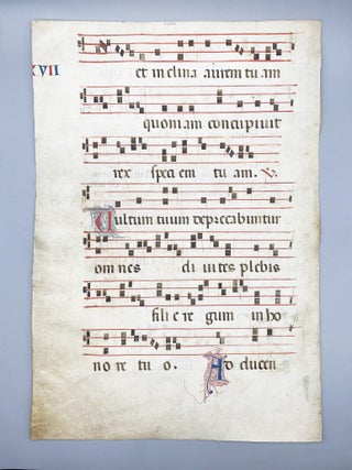 Leaf from a Gradual.