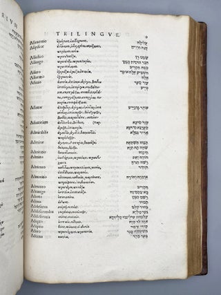 Enchiridion Expositionis Vocabvlorvm Haruch, Tharghum, Midrascim, Berescith, Scemoth, Vaicra, Midbar Rabba.