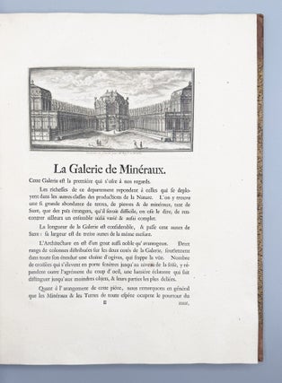 Description Du Cabinet Roial de Dresde Touchant L’Histoire Naturelle.