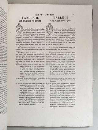 Versuch be&yuml; angehender Fr&uuml;hlings Zeit die Vergr&ouml;&szlig;erungs Werckzeuge&hellip;Essai d&rsquo;employer les Instruments Microscopiques&hellip;dans La Saison Du Printems.