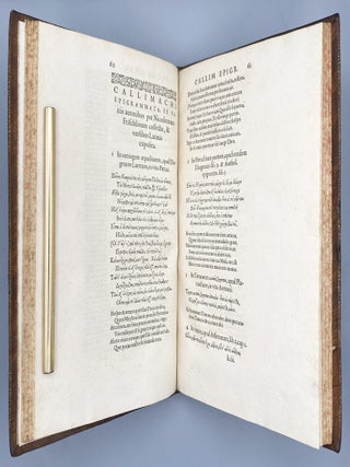Hymni (cum suis scholiis Gr&aelig;cis) & Epigrammata.
